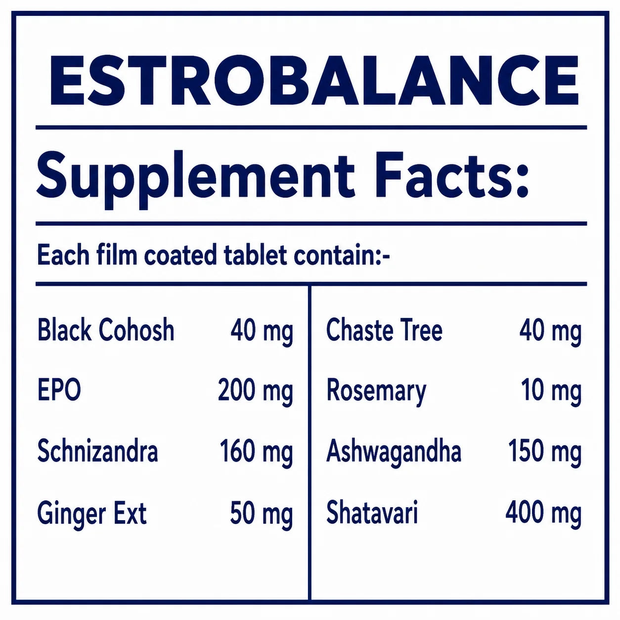 Estrobalance