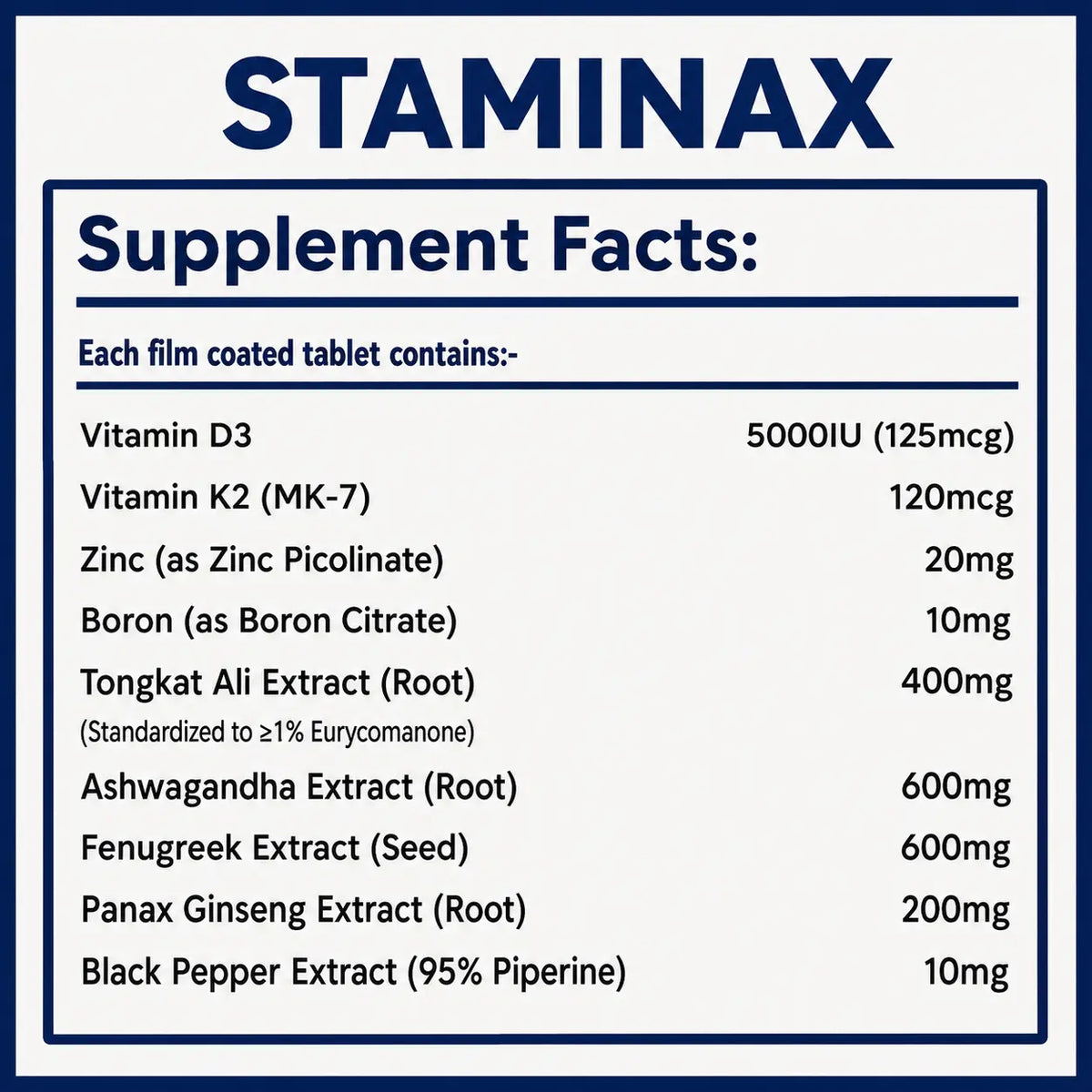 Staminax
